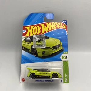 Hot Wheels Nissan Leaf Nismo RC 02 Treasure Hunt 10/10 HW EV Long Card 168/250 - Picture 1 of 7