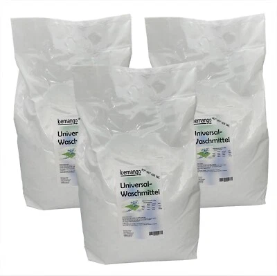 Waschpulver Universalwaschmittel Waschmittel 30 kg Pulver für Color 3x10kg - Bild 1 von 2