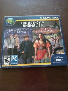 Agency of Anomalies CINDERSTONE ORPHANAGE THE LAST PERFORMANCE PC New Sealed - Picture 1 of 3
