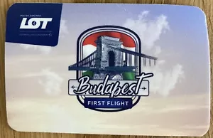 KONVOLUT POLNISCHE FLUGGESELLSCHAFTEN AUSGEGEBEN GELEGENTLICH MAGNET BUDAPEST ERSTFLUG VON JFK - Bild 1 von 1