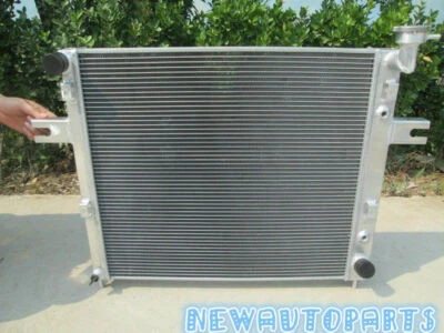 Radiador de aluminio de 2 filas para Jeep Grand Cherokee 1999-2005 00 01 02 03 04 4,7 L V8 Foto 1 de 4