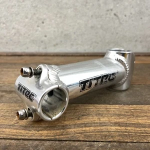 Vintage Titec Stem 1 1/8 in Threadless 25.4 mm MTB 120 mm 2 Bolt Silver 90s A3 - Picture 1 of 12