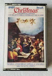 Baroque Christmas Concertos Cantatas 12561 Maria Zadori Capella Savaria Cassette - Picture 1 of 9