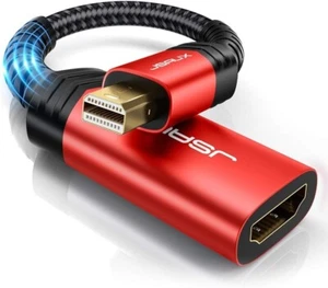 Mini DP Display Port to HDMI Thunder Bolt Cable Adapter For MacBook Air Lenovo X - Picture 1 of 8