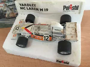 Polistil Politoys FX5 1:25 YARDLEY McLAREN M19 M 19 F1 in Metallo MIB Vintage - Foto 1 di 4