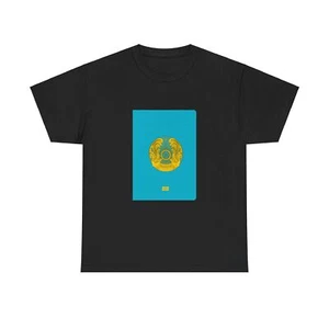 Kazakh Passport - T-Shirt - Picture 1 of 57