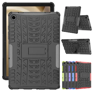 For Samsung Galaxy Tab A7 A8 A9+ Shockproof Armor Hybrid Hard Stand Case Cover - Picture 1 of 45