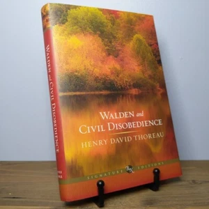 Walden and Civil Disobedience by Henry David Thoreau (Barnes & Noble Hardcover) - Imagen 1 de 8