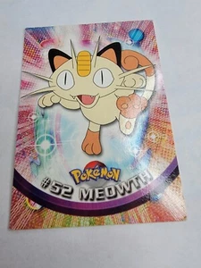 Topps Pokémon #52 Meowth Regular Cat Pokémon TV Animation Edition LP - Picture 1 of 9