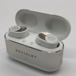Devialet Gemini II Iconic White Bluetooth Wireless Earphones White Used - Picture 1 of 8