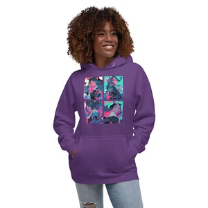 Unisex Hoodie abstract anime-style - Picture 1 of 13