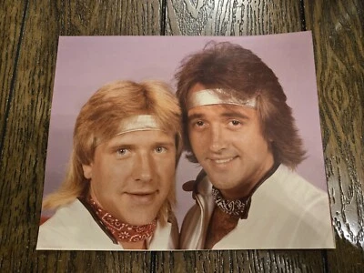 Ricky Morton Robert Gibson 8x10 Photo  Memphis Wrestling. Gimmick Original. - Image 1 of 3