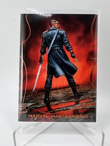2022 Skybox Marvel Masterpieces Legendary Orange BLADE /99