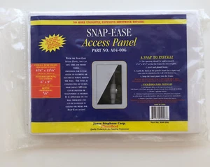 PlumBest 6"X9" Plastic Panel Snap-Ease Wall Access Panel Depth 5/8” A04-006 - Picture 1 of 6