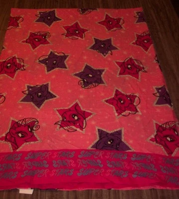 Sábana bajera plana Hasbro 2014 My Little Pony Super Stars tamaño doble Foto 1 de 4