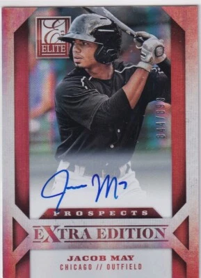 2013 Elite Extra Edition Prospects Auto #151 Jacob May-Chicago 844/899 - Image 1 of 2