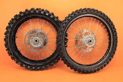2006 02-14 KTM 250 SX 250SX Front Rear Wheel Set Hub Rim Spoke Tire Center Rotor - Image 1 of 4