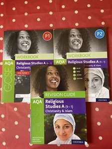 AQA Religious Studies A GCSE 9-1 Workbooks and Revision Guides - Picture 1 of 4