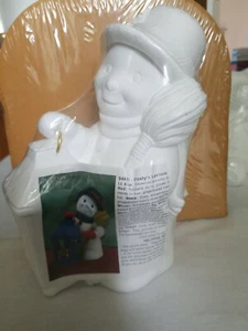 CALIFORNIA CREATIONS READY TO PAINT POTTERY~ FROSTY'S LANTERN - Picture 1 of 4