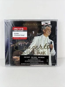 Concerto One Night in Central Park by Andrea Bocelli (CD, 2011) Target Exclusive - Picture 1 of 2