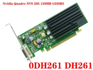 FOR DELL Nvidia Quadro NVS 285 128MB GDDR3 Desktop Video Card CN-0DH261 DH261 - Picture 1 of 4
