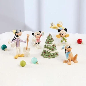 Raro Lenox Disney 100 Aniversario Mickey Set Cerámica Adorno Coleccionable - Imagen 1 de 14