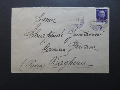 Somalia SC# 137 On 1932 Cover to Voghera / Single Franking - Z10307 - Image 1 of 2