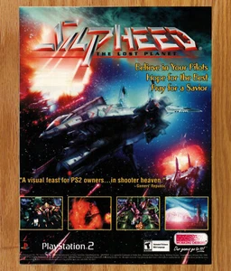 Silpheed Lost Planet Working Designs Video Game Print Ad / Poster Promo Art 2001 - Picture 1 of 3