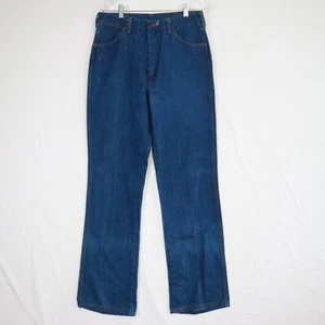 Vtg Wrangler Jeans Mens 32x32 945DEN Cowboy Cut Boot Regular Fit Denim Blue USA - Picture 1 of 6