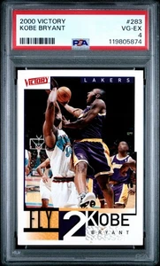 PSA 4 Kobe Bryant 2000 Upper Deck Victory - Fly 2 Kobe #283 - Picture 1 of 2