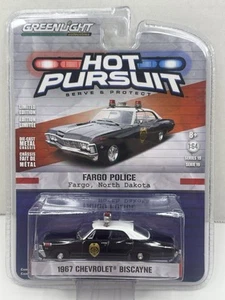 Greenlight Hot Pursuit 1967 Chevrolet Biscayne Police Car Fargo, ND - Bild 1 von 14