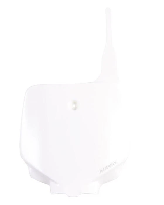 Placa de numeración delantera Acerbis blanca 2042290002 para Kawasaki/Suzuki KX85/KX100/RM100 Foto 1 de 1