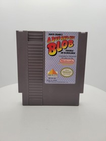 A Boy And His Blob Trouble On Blobolonia Nintendo NES Tested And Working Cartrid