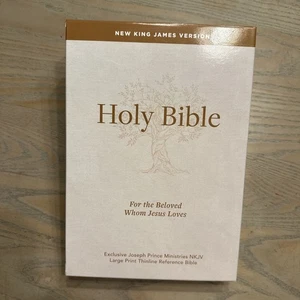 Joseph Prince Ministries NKJV Large Print Thinline Reference Bible Gilded Pgs #A - Imagen 1 de 13