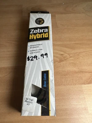 New Mathews Zebra Hybrid Cable for Mission Riot/HY/HT  34 1/16"  Black  - Image 1 of 2