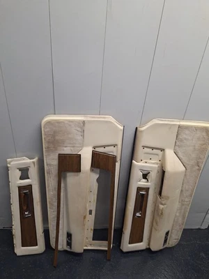 Cadillac DeVille 1977-1979/paneles de puerta de madera flotada (par) - para restauración Foto 1 de 4