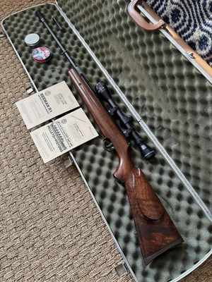 RARO Beeman R1 San Rafael Hermosa Pistola de Pellets Stock Rifle de Aire 94903 Foto 1 de 4