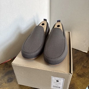 Mocasín Rothy's The Ravello gris oscuro para hombre talla 9,5 NUEVO - Imagen 1 de 7