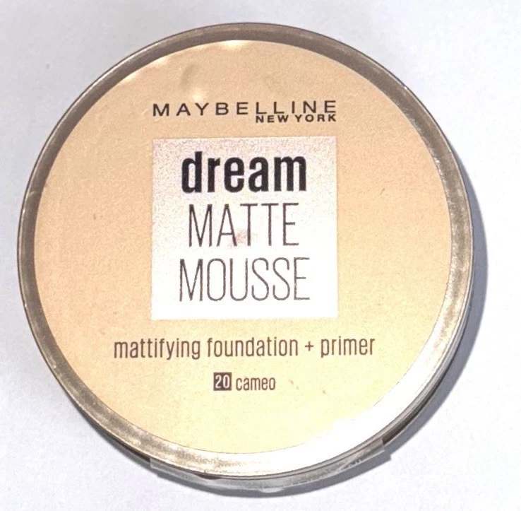 Maybelline Dream Matte Mousse Mattifying Foundation + Primer 20 Cameo 18ml - Bild 1 von 3