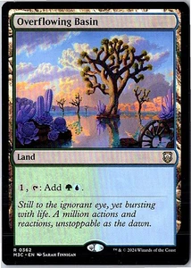 MTG | Singles | Overflowing Basin | R M3C | 362 | FREE SHIPPING - Picture 1 of 1