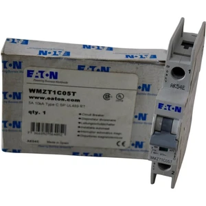 NUEVO Disyuntor Eaton WMZT1C05T 5A 1P Tipo C UL 489 277V 10kA RT - Imagen 1 de 3