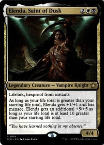 NM - Elenda, Saint of Dusk (Extended Art) R Foundations 479 - Picture 1 of 2
