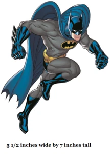Calcomanía de Batman Peel and Stick DC Comics Bat Man Pegatina de Pared Caballero Oscuro Decoración Artística - Imagen 1 de 1