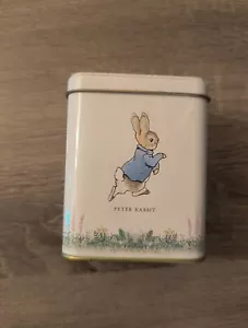 Peter Rabbit Beatrix Potter English Afternoon Tea Tin Empty 40 Teabags - Picture 1 of 5