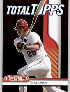 2004 Topps Total Total Topps Troy Glaus Foil Insert MLB PWE Angels #45 - Picture 1 of 2