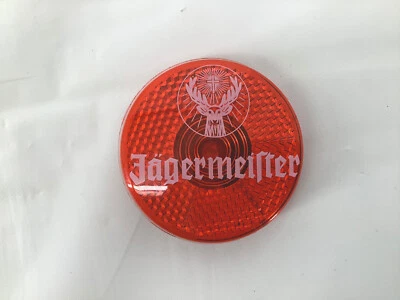 Reflector de luz de seguridad para bicicleta Jagermeister con clip rojo montar trotar caminar Foto 1 de 3