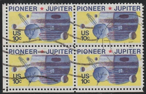 USA 1975 SC# 1556 - Space Issue - Pioneer 10  - Jupiter - Used Lot # 291 - Picture 1 of 2