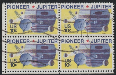 USA 1975 SC# 1556 - Space Issue - Pioneer 10  - Jupiter - Used Lot # 291 - Image 1 of 2