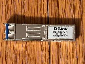 D-Link DEM-310GT-F1 SFP 1G fiber transceiver - Picture 1 of 2