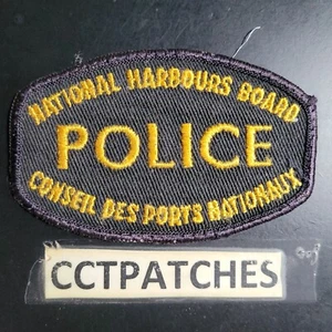 NATIONAL HARBOURS BOARD, CANADA POLICE SHOULDER PATCH - Picture 1 of 2